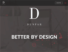 Tablet Screenshot of dunparhomes.com